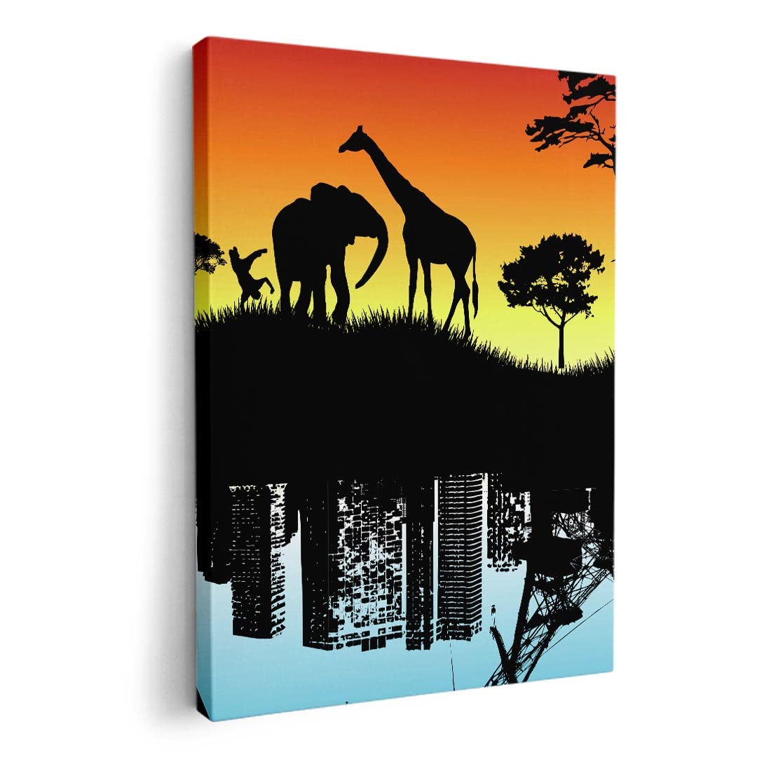 

Art 420mm x Wall Wooden Stylish Interior Animal Scenery Panel, Painting, Decoration, igsticker, 297mm, A3, Photo, Hanging, Frame, Decor, 002942,