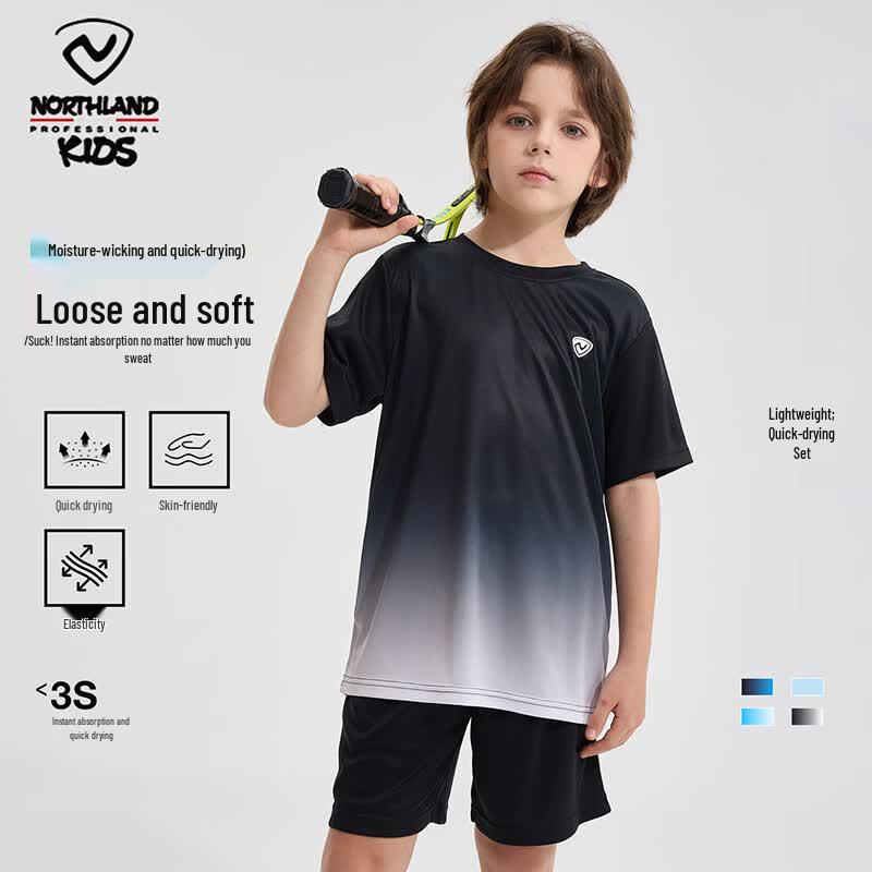 NORTHLAND Boys  Summer Quick-Dry Running Sport Set 120