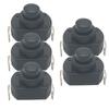 BHBL Flashlight Switch Button Power Self-Locking 6A Flashlight Button Ship-Type High Current Press To Power On 13.9mm