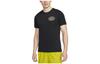 T Shirts Men's Black Crew Neck Moderate FD0127-010