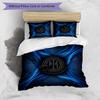 Borussia Dortmund Pattern Printed 3PCS Bedding Set Soft Skin-Friendly Washable Duvet Cover & Pillowcases Set All Season Bedroom