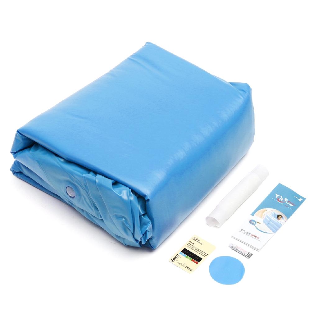 Neu Blau Große Größe Aufblasbare Badewanne SPA PVC Faltbar Tragbar Für Erwachsene Mit Luftpumpe Haushalt Aufblasbare Wanne