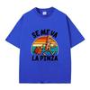 Se Me Va La Pinza Funny Quote Print Tshirt Unisex Retro Cartoon Graphic Print Casual Short Sleeve Cotton Streetwear Tee Tops