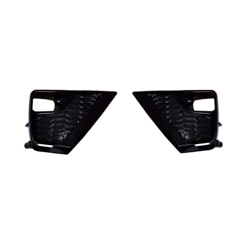 For 2018-2022 Toyota Land Cruiser Prado LC150 Black Yao Fog Lampshade Exterior Decoration Modification Accessories 2021 2020