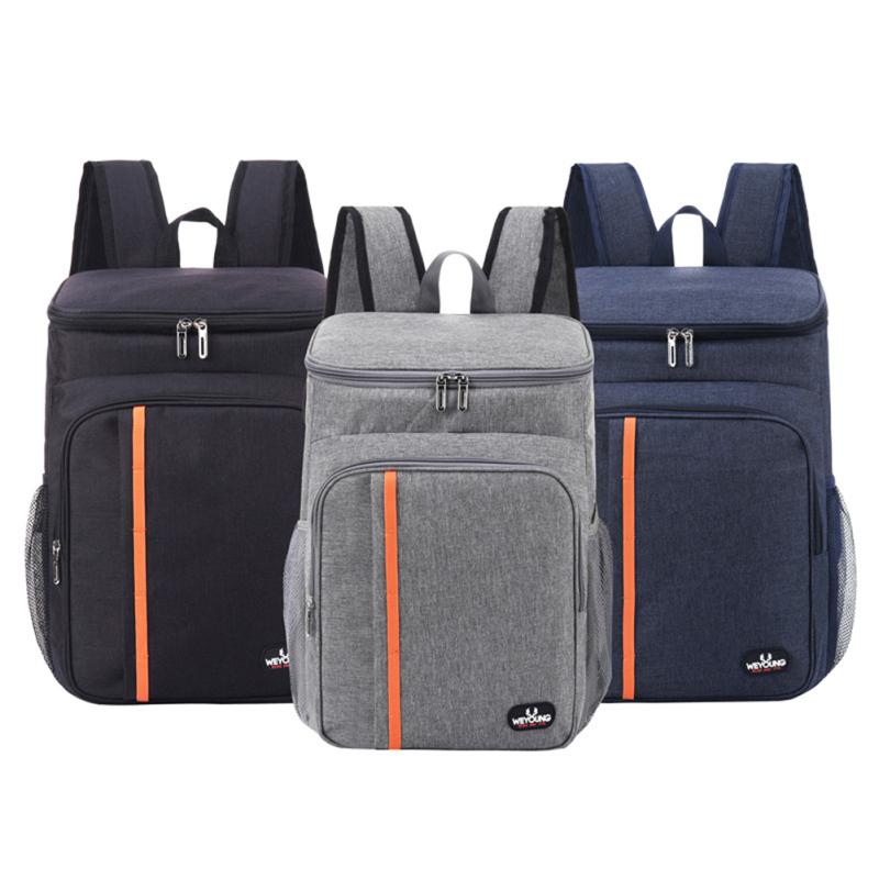 Portable Insulated Bag Multifunctional Leakproof Outdoor Picnic Fresh-keeping Backpack Cooler Bag