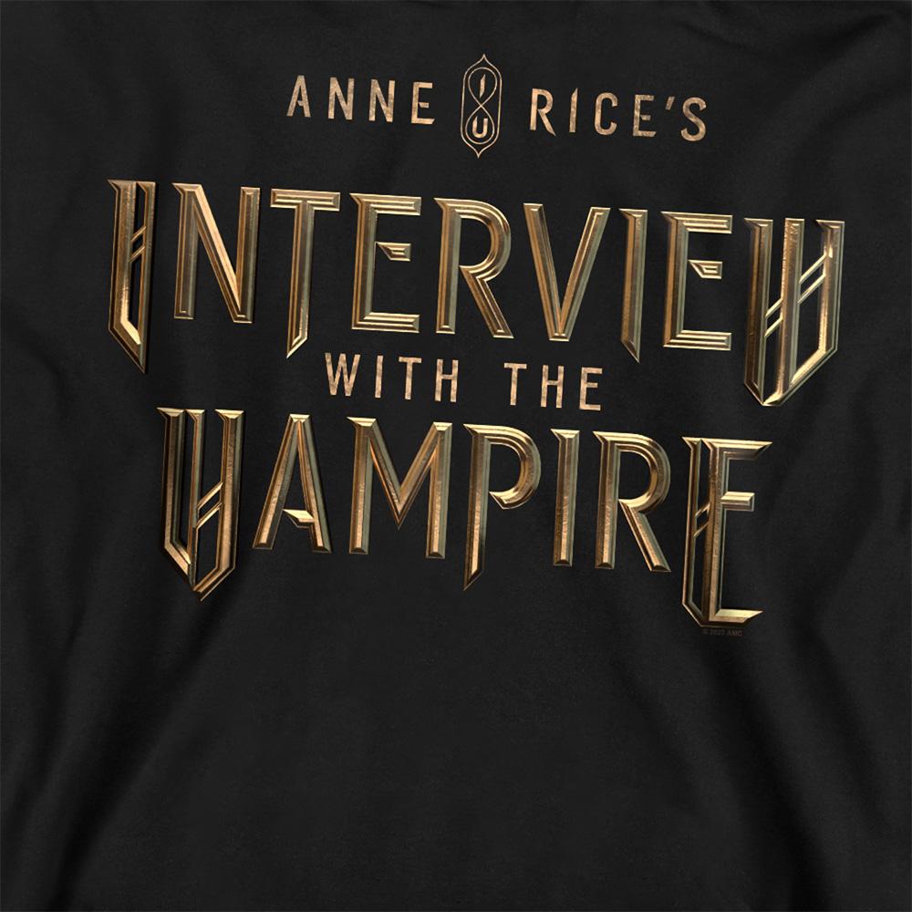 Interview With The Vampire Unisex Adult Gold Logo Sweatshirt
