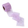 2pcs Shiny Appearance Sequin Tulle Ribbon 25 Yards Each Netting Fabric Rolls  For DIY Crafts