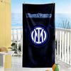 Inter Milan Customize Your Name Beach Towel Super Soft & Absorbent Ideal for Travel Outdoor Swim Pool Yoga Surf Camping Hiking Gym Gift Holiday