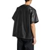 Adidas Originale Modische Bequeme Hautfreundliche Atmungsaktive Kurzarm Baseballtrikot Herren Tops Schwarz JC8216
