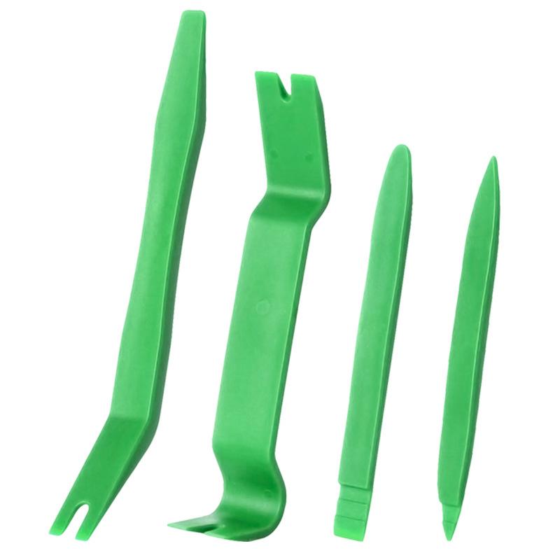 Car Interior Plastic Buckle & Pry Tool Set - 4 Pieces for Audio Modification