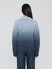REMPLACEMENT Gradation Jacquard Pullover - Indigo Denim