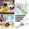 Premium Quality 20x Stainless Steel Clothes Pegs For Strong Grip And Effortless Hanging Of Delicate Items
