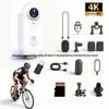 WIFI Magnetic Back Clip Sports Camera H88: Portable Pet Vlog Recorder