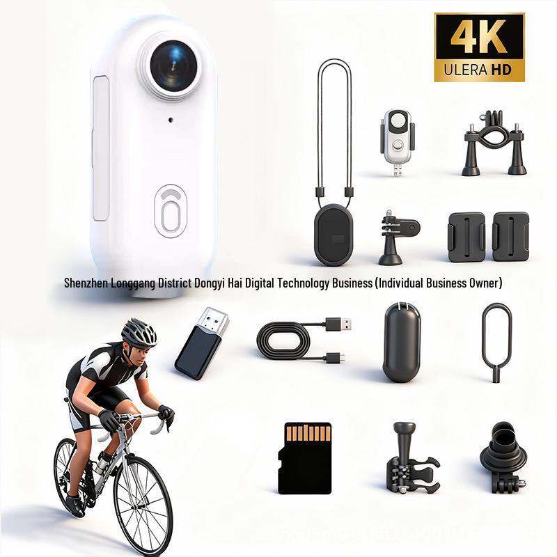 WIFI Magnetic Back Clip Sports Camera H88: Portable Pet Vlog Recorder