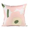 Marimekko Cushion Cover, 50 X 50 Cm, Unikko Pattern, Natural White, Pink, Light Yellow, Floral Design, 75407 075407 117. Cushion Insert Sold Separatel
