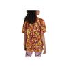 adidas All Over Floral Print Crew Neck Short Sleeve T-Shirt Women Tops Multicolor HG1931
