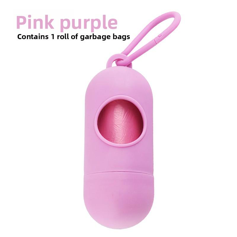 Pet Cleaning Supplies, Dog Garbage Bags, Bullet-shaped Portable Storage Boxes, Toilet Picks, Garbage Bag Boxes