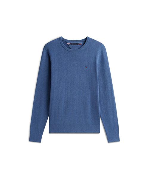 TOMMY HILFIGER Essential Cotton Crew Neck Sweater (T12G0Kpo100Mt1Dvi)