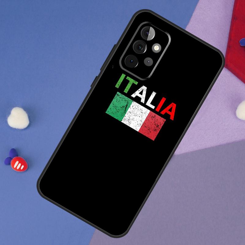 Italy Italia National Flag Case For Samsung Galaxy A13 A16 A26 A36 A56 A06 A55 A35 A15 A54 A34 A14 A53 A12 A22 A32 A52