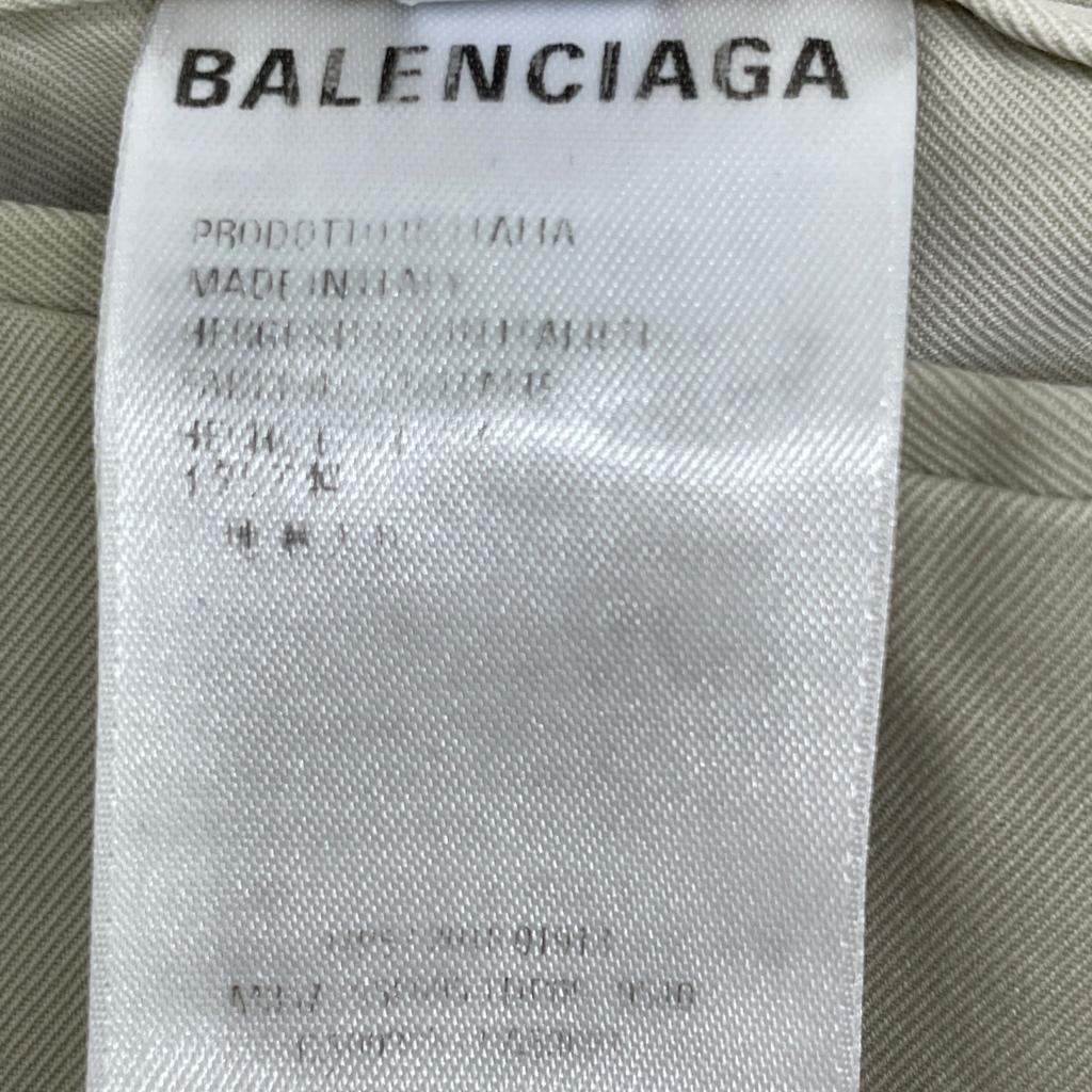 BALENCIAGA 2019 558695 Oversized Balmacaan Coat coat 44 beigeUsed