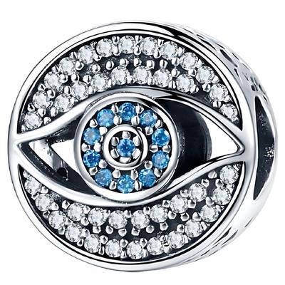 Charms Pr 925 Oko Pendant Bead Beads Colorful Zircons