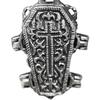 Skull Crucifix Coffin Necklace Unique Gothic Charm With Mysterious Detailing For Edgy Style And Costume Accessories