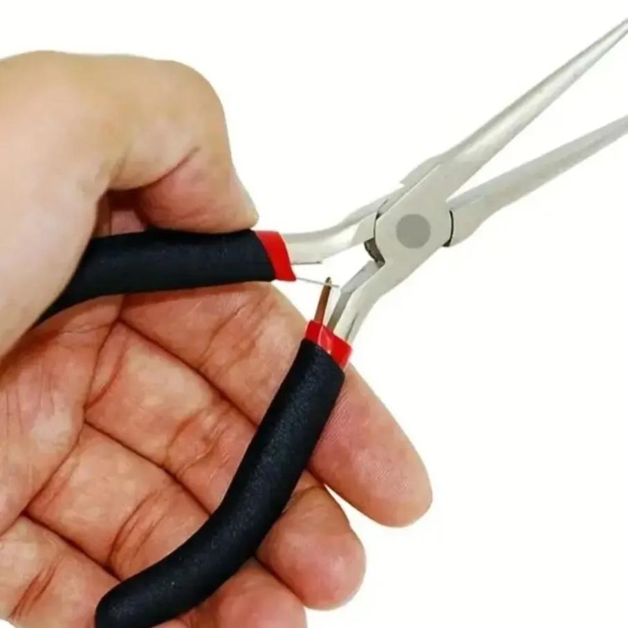 Multi functional tool, long nose pliers, needle nose pliers, tweezers, repair hand tools