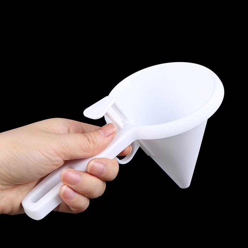 1Pc Chocolate Candy Icing Funnel Mold Pancake Cream Batter Dispenser Cake Tool