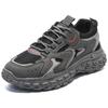 Spring Casual Men's Shoes 2025 New Mesh Breathable Running Shoes Fashionable Thick Soled Work Non Slip Sports Shoes