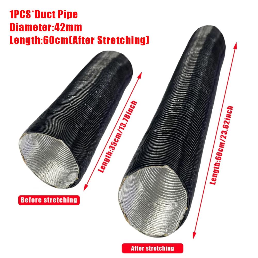 25mm 42mm 60mm 75mm 90mm Diameter Air Diesel Parking Heater Duct Pipe Tube Hose For Webasto Car Camper Caravan High Temp