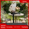 Waterproof Solar Owl Garden Light - Outdoor Plastic Lawn Decoration