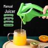 Compact Multifunctional Manual Lemon & Fruit Juicer - Portable Plastic Press Juicer for Home Use