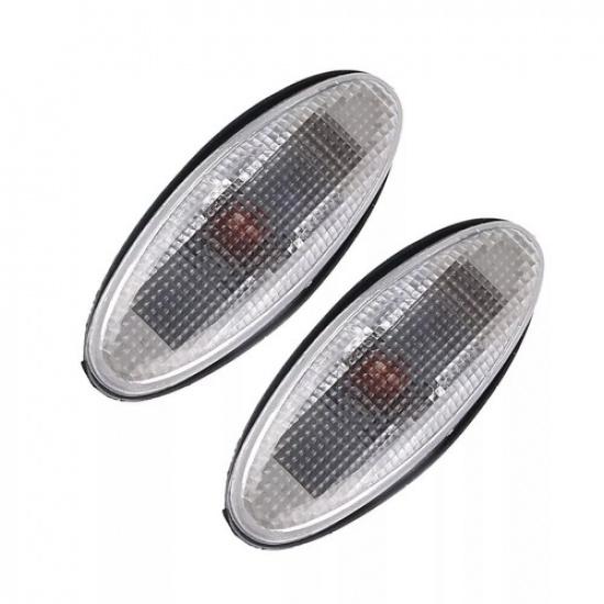 2 Pcs Side Marker Lights B01W51120 For Mazda Protege 5 2002-2003 Tribute 2001-06