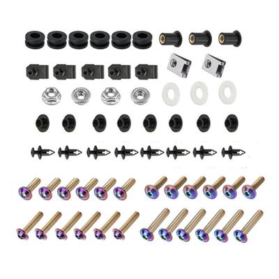 Kit de boulons de carénage de moto, vis de carrosserie, écrous en acier inoxydable pour Suzuki GSXR1000 GSX-R1000 2007-2008 K7 K8