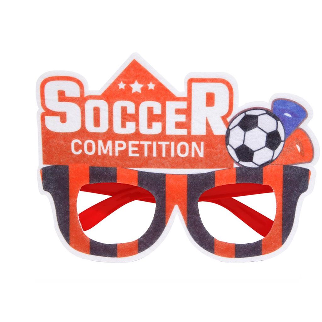 Piece Prop Glasses Party Glasses Football Accessories Decorative Birthdays Novelty Word Sunglasses Photo Funny Cup Themed Fans Football Favors
