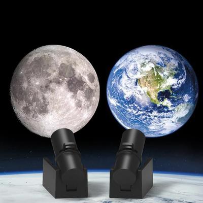 Mini Moon Night Light Lampa Earth Planet Light Projekční lampa do ložnice Stolní lampa Stůl Země Atmosféra Dekor Noční světlo
