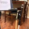 1pc Folding Bow Holder with Pencil Clip - For Music Stand Violin Viola Cello Bass Player Organizer