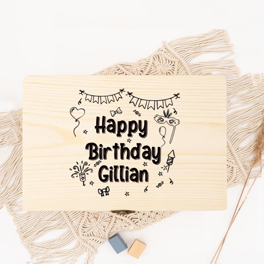 Personalized Keepsake Box,Personalized Engraved Gift Box, Couple's Custom Box, Memorial Gift Box, Wooden Storage Boxes