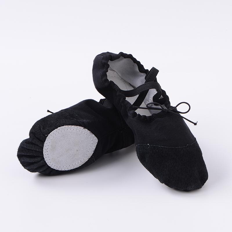 Girls Ballet Shoes Canvas Soft Sole Ballet Dance Slippers Children Practise Ballerina Shoes Woman Dance Shoes