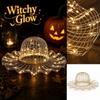 Wire Witch Hat - Halloween Decorative Light with for Home Decor