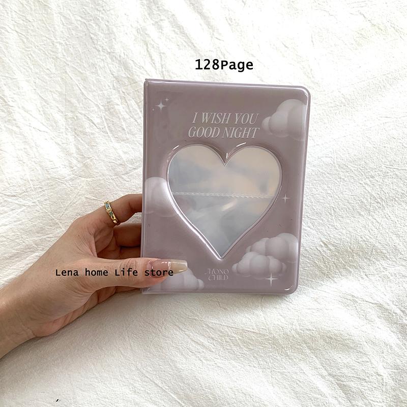 

36/64/128 карманов Мини-фотоальбом Мультяшный альбом Фото Держатель для фотокарточек Книга Коллекционный альбом Kpop De Fotos Kpop Фотокарточка Папка-переплет