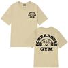 Powerhouse Gym Logo Graphic T Shirts Unisex Wounisex Olympia Fitness Short Sleeve Tshirts Summer Pure Cotton Vintage Unisex Tshirt Tops