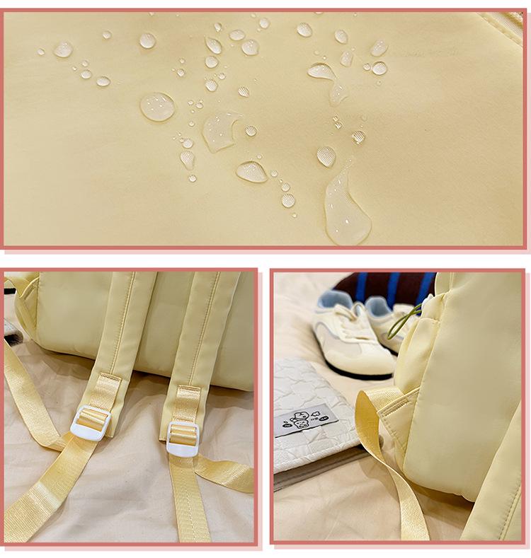 2025 Preppy Women's Backpack: Large Capacity, Fashionable & Versatile for Travel & Commute