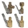 1 Pcs Car Truck Brass Air Pump Chuck Tyre Valve 8mm Pump Valve Clip Clip Clamp Connector Adapter