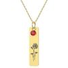 A Variety of Plant Flower Necklaces Transformed into Birthday Flower Necklaces, Versatile Mother’s Day Gifts