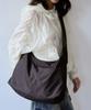 Leathery Komodo Two-Way Crossbody Bag [Black]