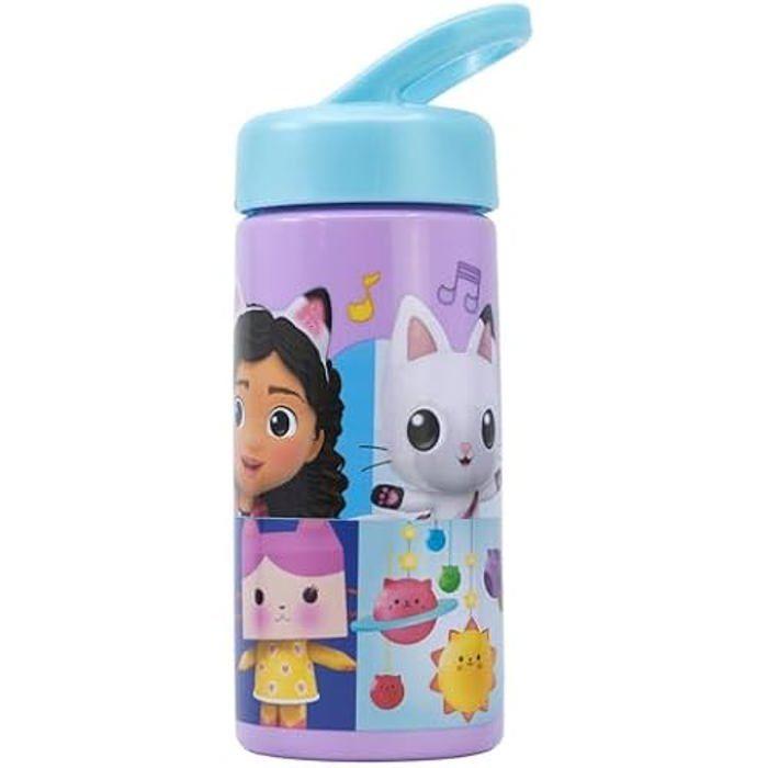 Gourde de sport - STOR - Gabby's Dollhouse - 410 ml - Rose clair - Poignée intégrée