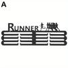 Elegant Metal Medal Display Shelf 9 Wall Hanging Options for Home Office Race Mementos Decor Gift