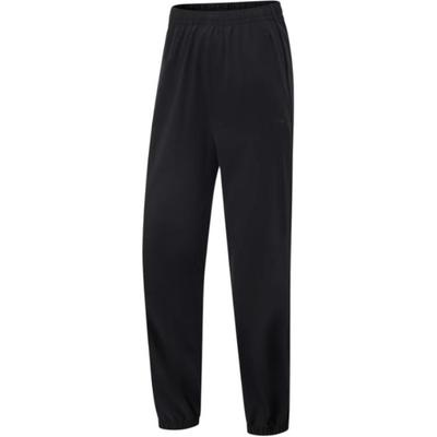 Li Ning Fitness Serie Einfarbig Schlicht Vielseitig Bequem Gestrickte Sporthose Damen Unterteile Schwarz AYKV094-1