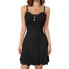 Ladies' Color Lace And Lace Nightgown, Fashionable Casual Camisole Skirt
